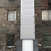 Подъемник грузовой в металлокаркасной шахте, 1000 кг, Ярославль