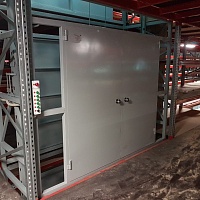 Подъемник грузовой в металлокаркасной шахте, г/п 1000 кг, Апаринки