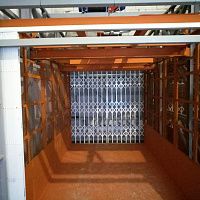 Подъемник грузовой в металлокаркасной шахте, 3000 кг, Самара